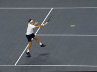 Federer was both shaky and indecisive playing against Borna Coric